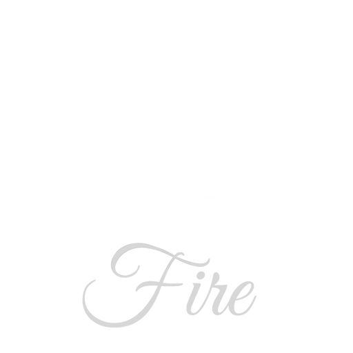 Girl On Fire Negative Logo